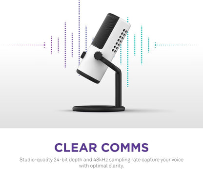 NZXT AP-WMMIC-W1 Capsule Mini USB Microphone White