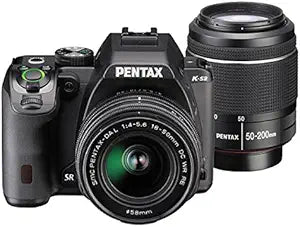 Pentax K-S2 Double Zoom Kit - Black — main product image