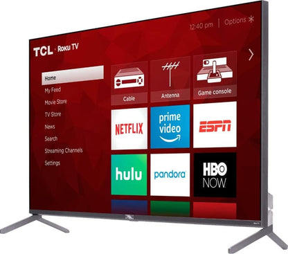 TCL 65R625 65" QLED 6-Series 4K Smart TV Renewed