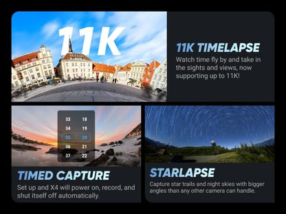 Insta360 X4-2-IN-1-SELFIE_GB 8K 360 Action Camera Bundle