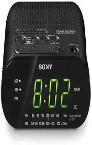 Sony ICFC218 Dream Machine Black Clock Radio