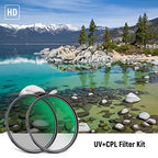 Neewer NW SERIES S 77mm CPL UV Filter Kit