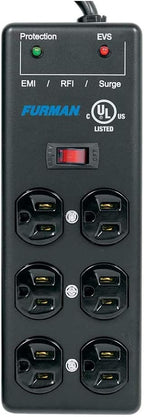 Furman SS-6B-PRO 6-Outlet 15' Surge Protector 2-Pack