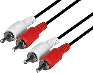 Monoprice 100659 6ft 2 RCA Plug/2 RCA Plug Cable