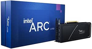 Intel 21P02J00BA Arc A750 8GB Graphics Card — main product image