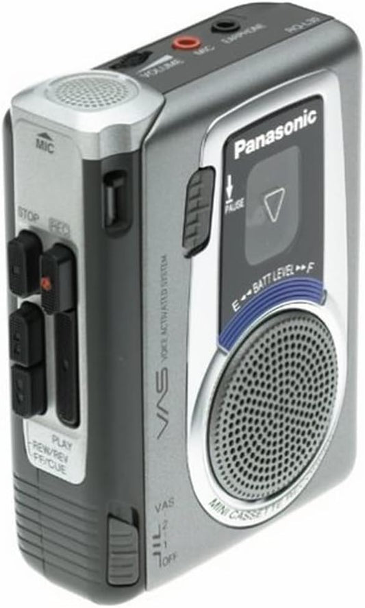 Panasonic OUTLET-RQ-L30 Mini Portable Cassette Recorder