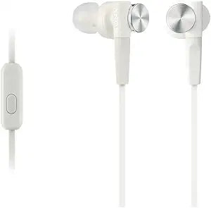 Sony MDRXB50APW.CE7 White Extra Bass Earbuds