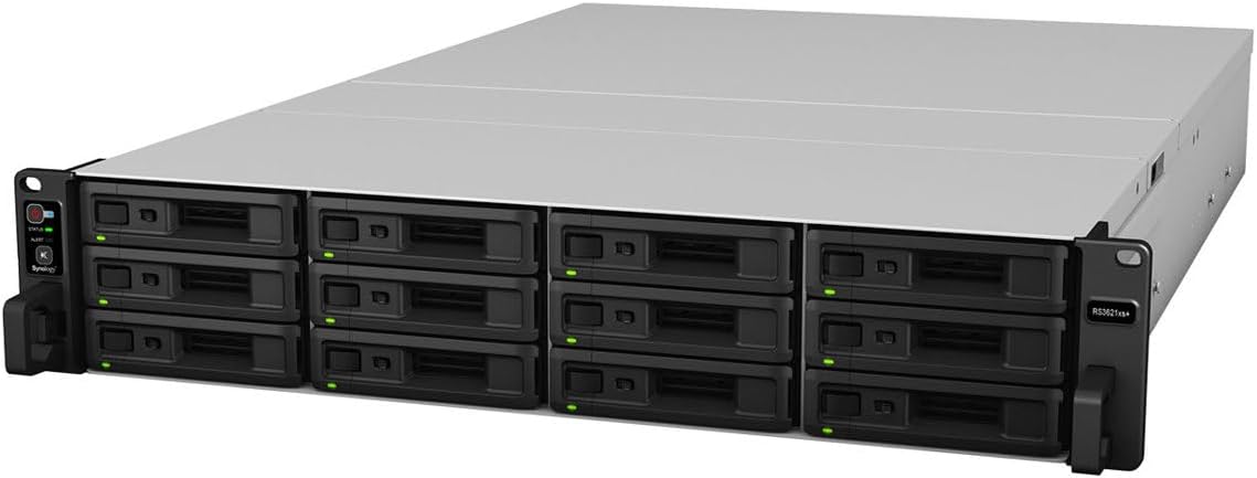 Synology RS3621XS+ 12-Bay RackStation NAS (Diskless)