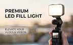 Zopsc Magnetic LED Fill Light for DJI Osmo Action 3