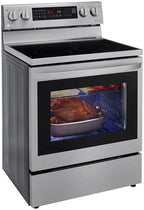 LG 6.3 cu ft Smart InstaView Electric Range