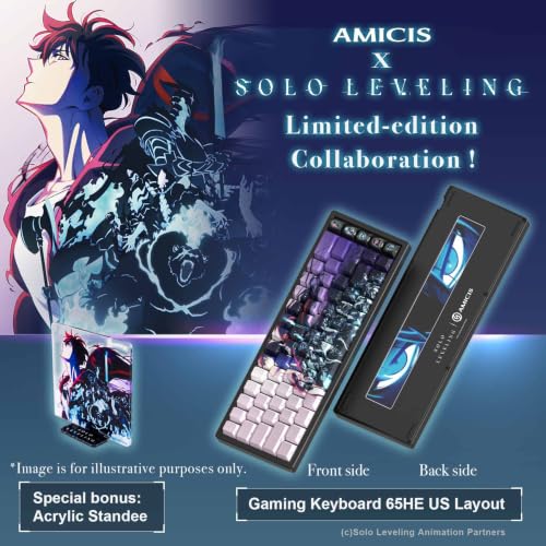 AMICIS x Solo Leveling Magnetic-Switch Gaming Keyboard — main product image