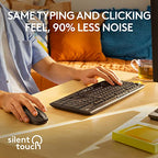Logitech MK295 Wireless Keyboard and Mouse Combo (Renewed)