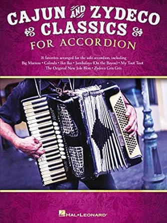 Hal Leonard Corporation Cajun & Zydeco Classics Accordion — main product image