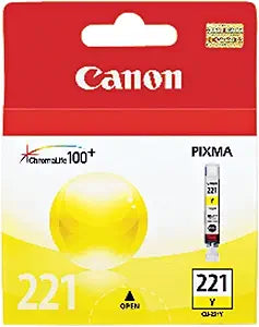 Canon CNMCLI221Y Yellow Ink Tank Printer Cartridge