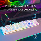 Mars Gaming MK422 RGB Mechanical Keyboard with Red Switches