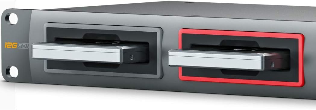 Blackmagic Design 002188 HyperDeck Studio 2 Recorder