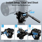 Sirui ET-1204 + VA-5 Carbon Fiber Travel Video Tripod