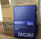 Sony PDV-184N DVCAM Tape 184min Cartridge 10-Pack