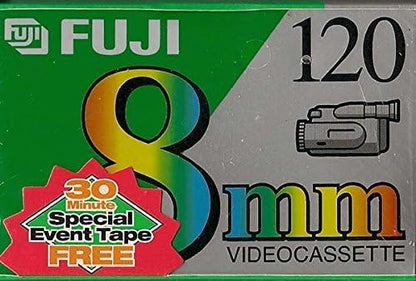 Fujifilm P6-120 DS N 8mm Videocassette Tapes 2-Pack