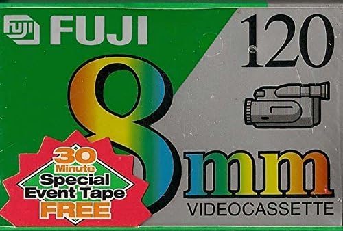 Fujifilm P6-120 DS N 8mm Videocassette Tapes 2-Pack