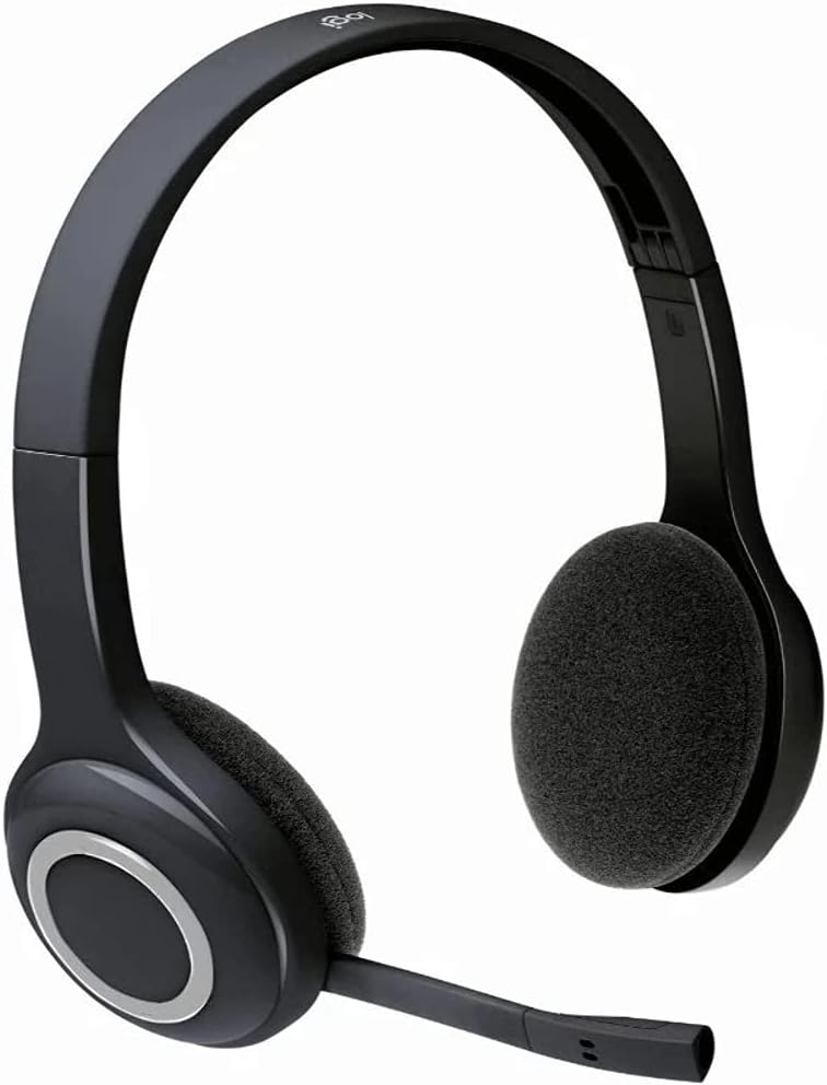 Logitech 981-000341-cr Wireless Headset H600 - Renewed