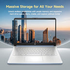 HP 14 Intel N150 Everyday Laptop with Office 365