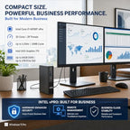 Dell Pro Micro QCM1250 Compact Business Mini Desktop