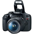 Canon E18CNEOSRT71855 Rebel T7 DSLR Camera Bundle
