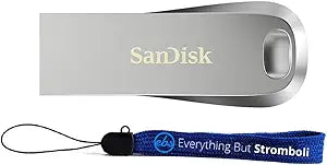 SanDisk Ultra Luxe 512GB USB 3.1 Flash Drive + Lanyard