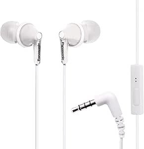 Panasonic RP-TCM125-W ErgoFit Wired Earbuds - White