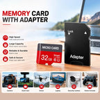 JHBLXE 32GB microSD Class 10 U3 Memory Card, 2-Pack with Adapter