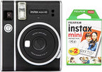 Fujifilm Instax Mini 40 Instant Camera Film Bundle