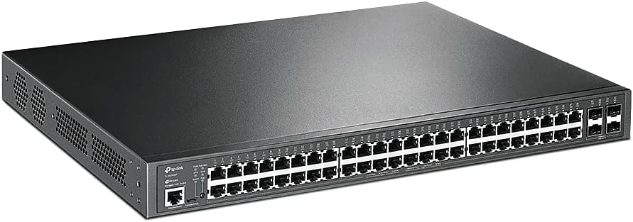TP-Link TL-SG3452P 48-Port Gigabit PoE+ Managed Switch