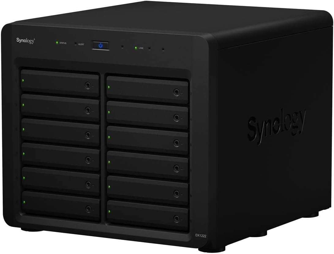 Synology DX1222 12-Bay Disk Expansion Unit (Diskless)