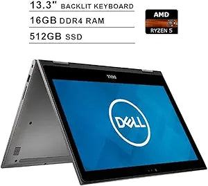 Dell Dell 2020 Inspiron 13 7000 Ryzen 5 Touchscreen Laptop