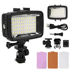 GOWENIC Submersible LED Video Fill Light for Underwater Photography
