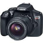 Canon EOS 1300D Rebel T6 DSLR Camera Bundle (Renewed)