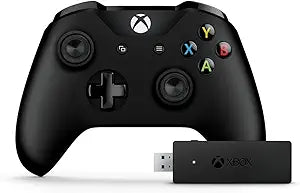 Microsoft CWT-00001 Xbox Controller + Wireless Adapter