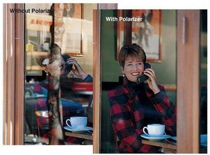 Tiffen Linear Polarizer 58mm Camera Lens Filter