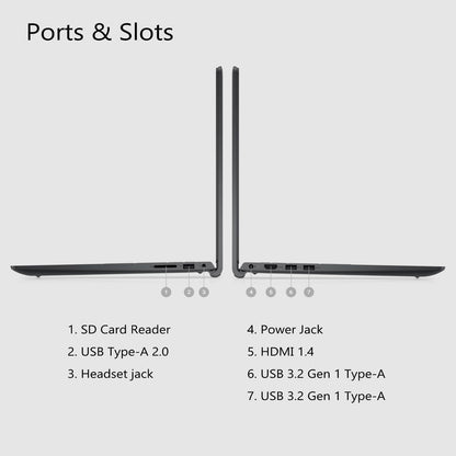 Dell Inspiron i5 Touchscreen Laptop with Office 1Year (64GB RAM, 1TB SSD)