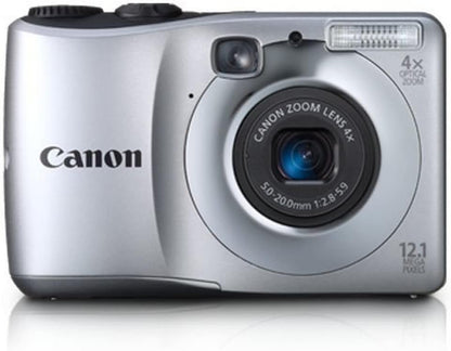 Canon 5031B001 Powershot A1200 12.1 MP Digital Camera Silver