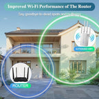 Lektem WiFi Range Extender and Signal Booster Repeater