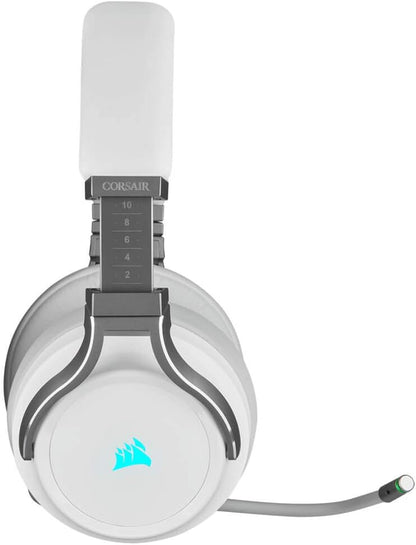 Corsair CA-9011186-NA Virtuoso RGB Wireless Gaming Headset White