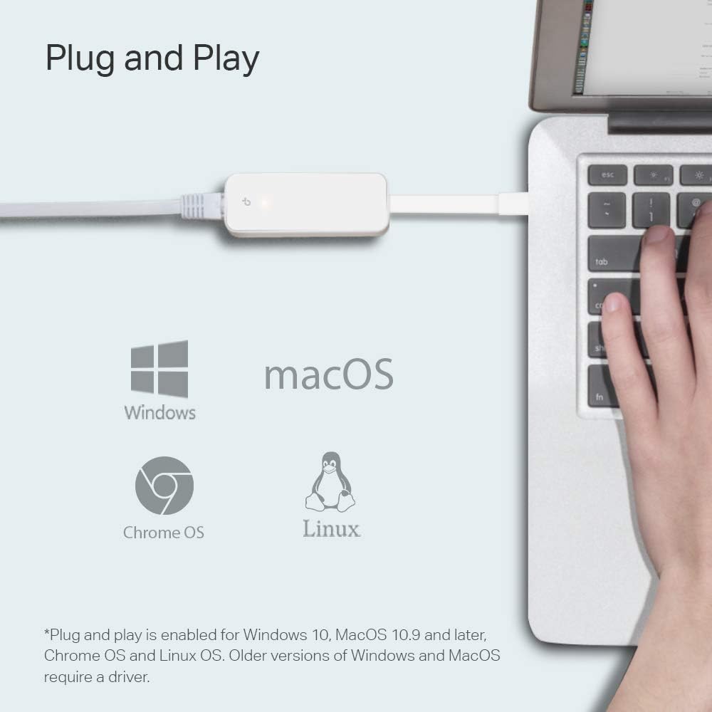 TP-Link UE300C USB-C to Gigabit Ethernet Adapter