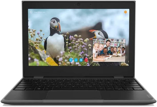 Lenovo 100e 2nd Gen (AMD) - 11" HD Laptop - 64GB eMMC (Renewed)