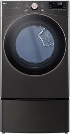 LG DLEX4000B 7.4 cu. ft. Smart Electric Dryer - Black Steel