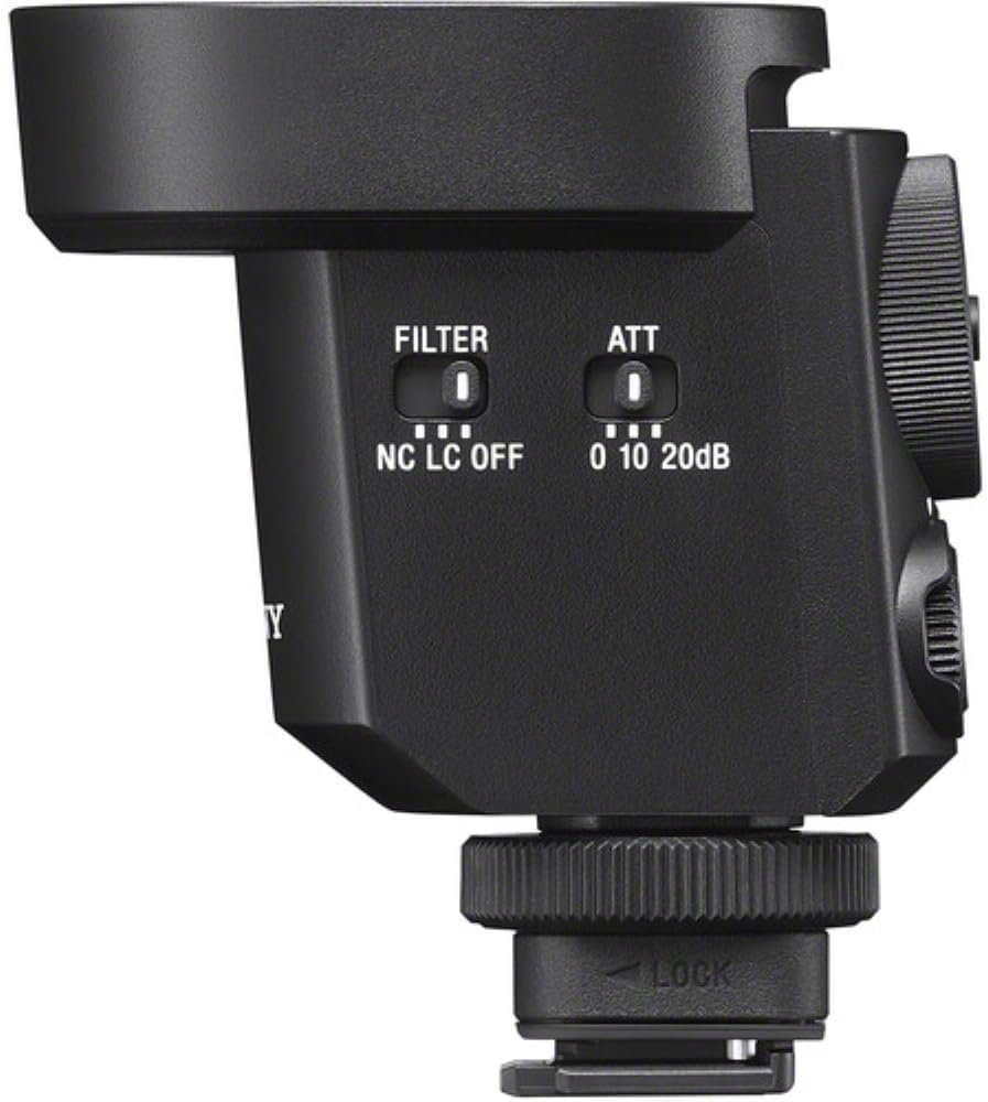 Sony ECMM1 Digital Shotgun Microphone - Black