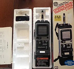 GE CB 3-5975 TRANSCEIVER 3-Channel CB Radio