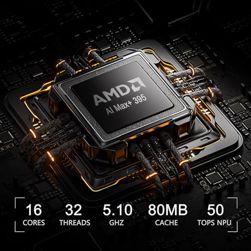 NIMO AI Mini PC with Ryzen AI Max+ Pro 495 and 192GB RAM — main product image