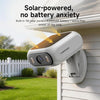 CINMOORE Solar-Powered Wireless Outdoor Security Camera